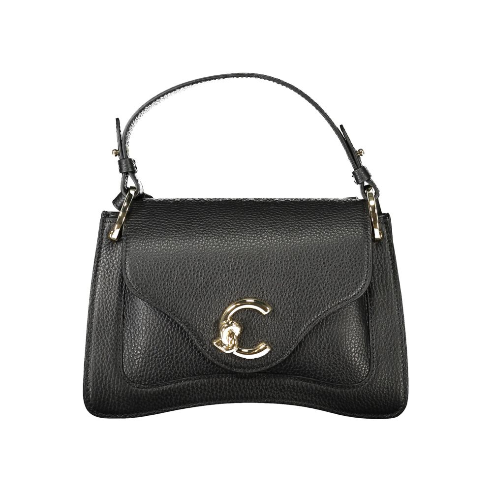 Coccinelle Schwarzes Leder Frauen Handtasche