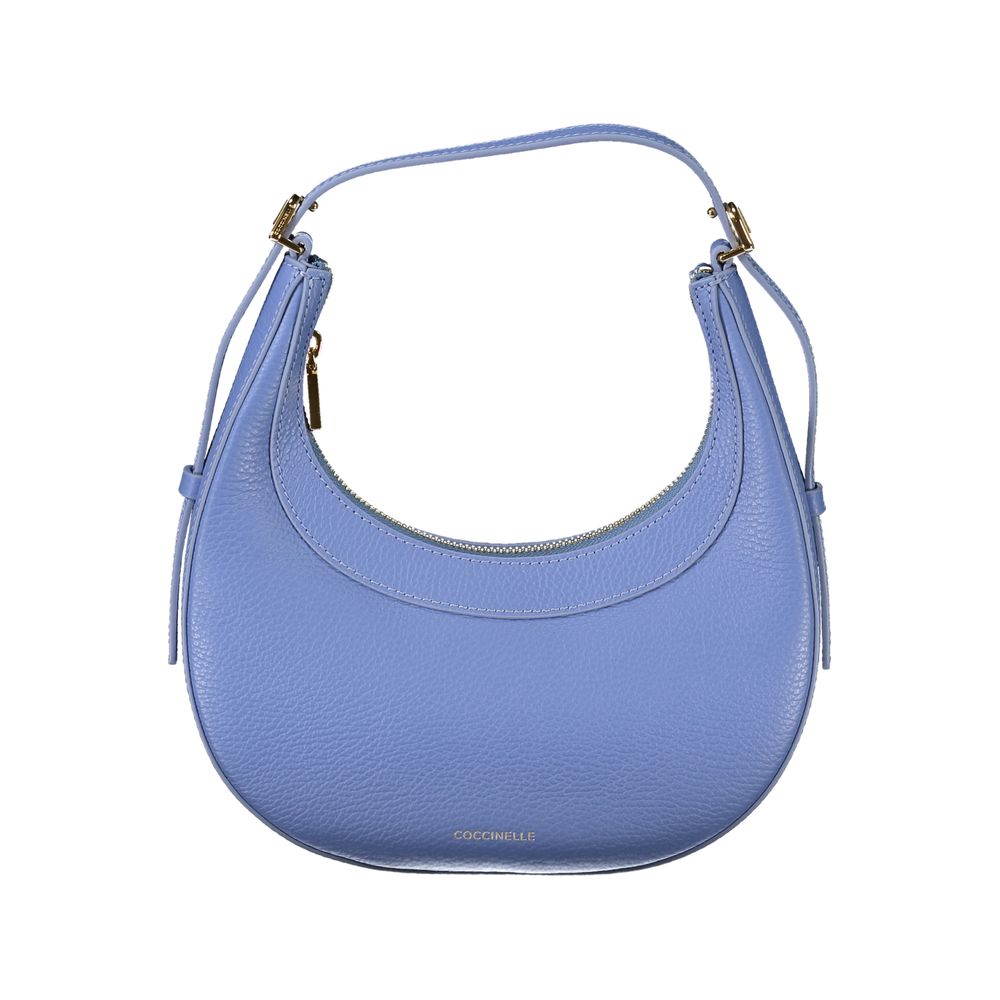 Coccinelle Hellblaue Leder Damen Handtasche