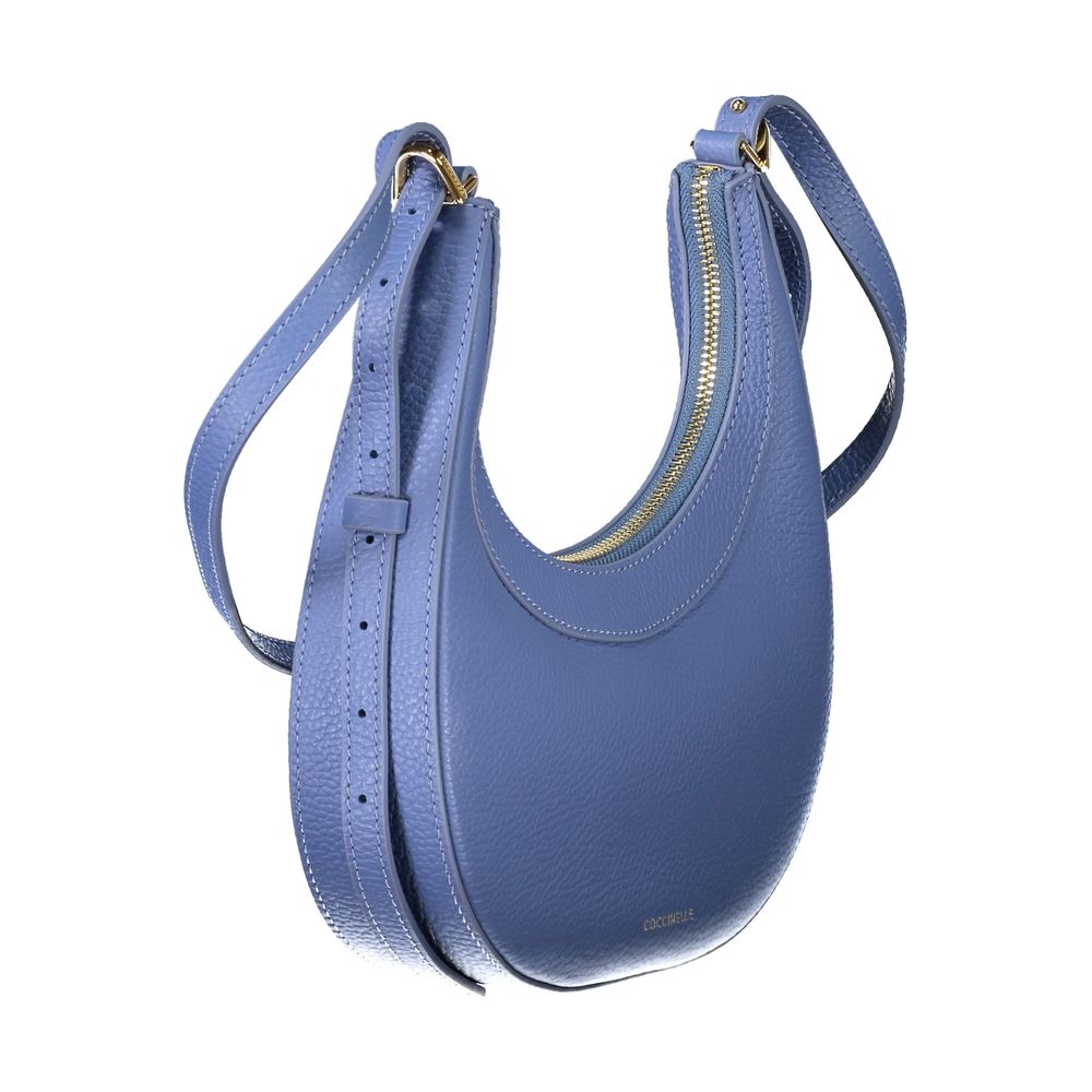 Coccinelle Hellblaue Leder Damen Handtasche