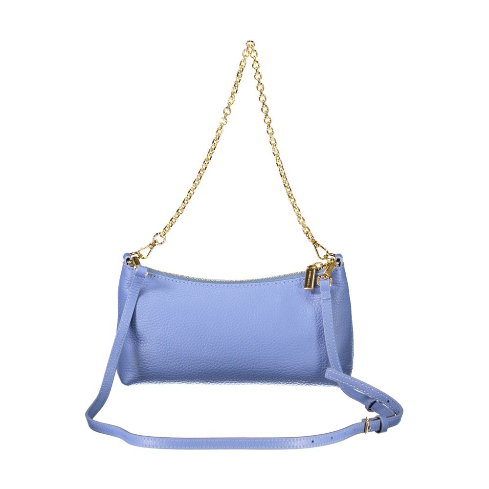 Coccinelle Hellblaue Leder Damen Handtasche