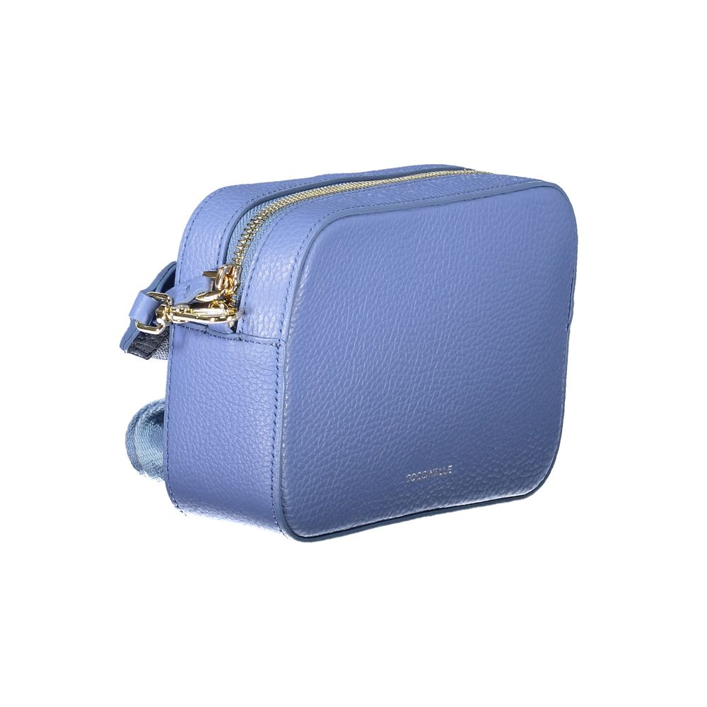 Coccinelle Hellblaue Leder Damen Handtasche