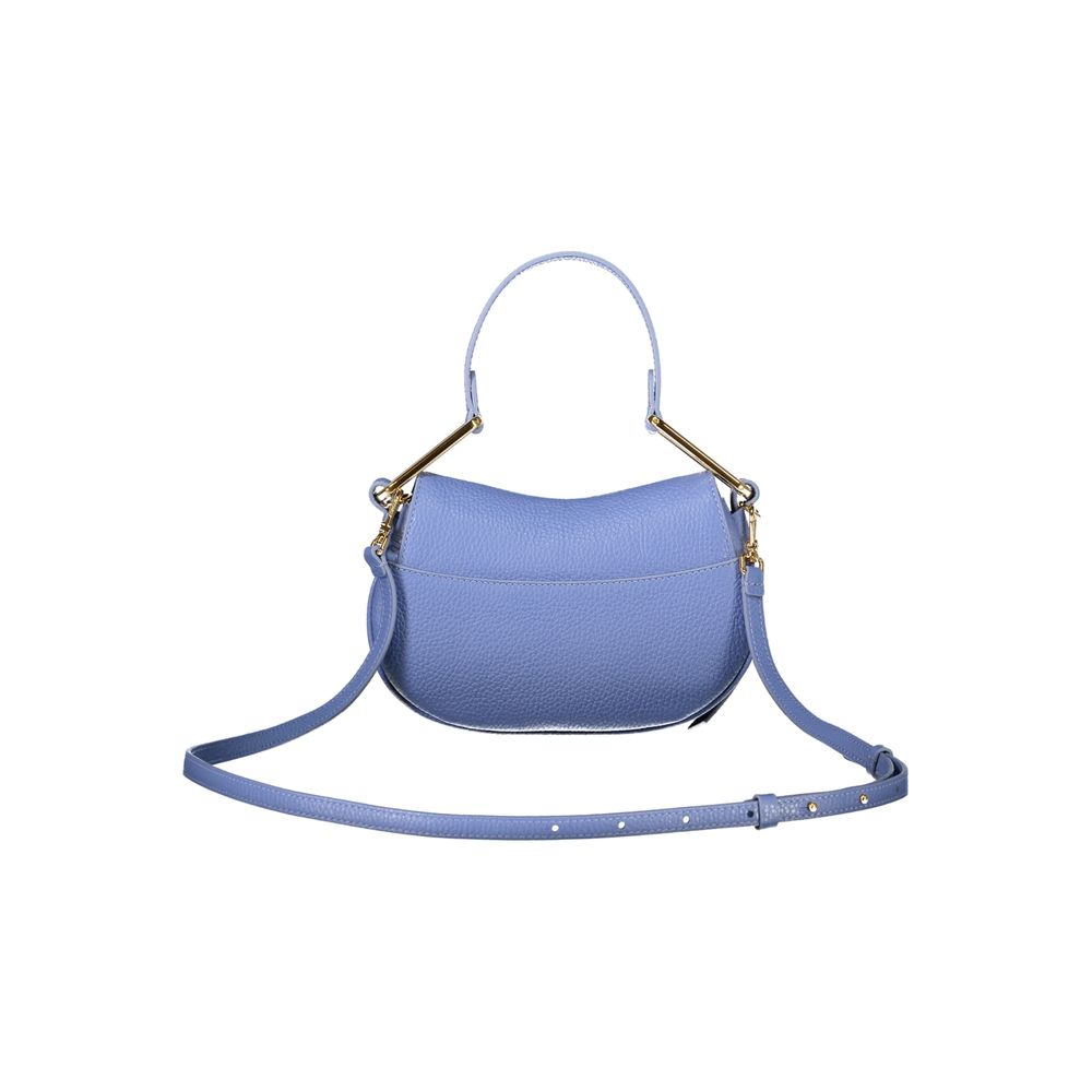 Coccinelle Hellblaue Leder Damen Handtasche