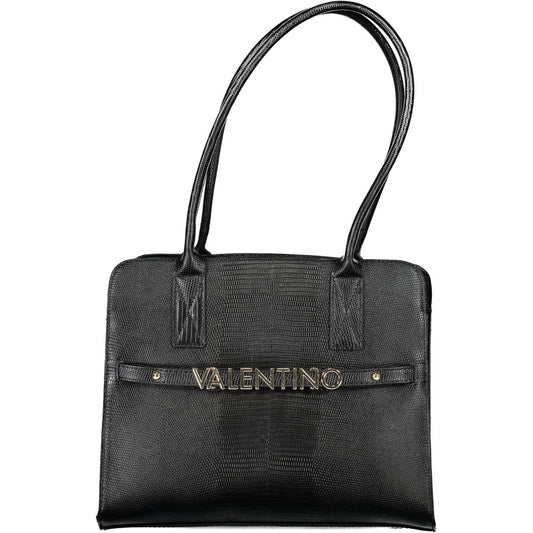 Valentino Bags Schwarze Polyethylen-Handtasche