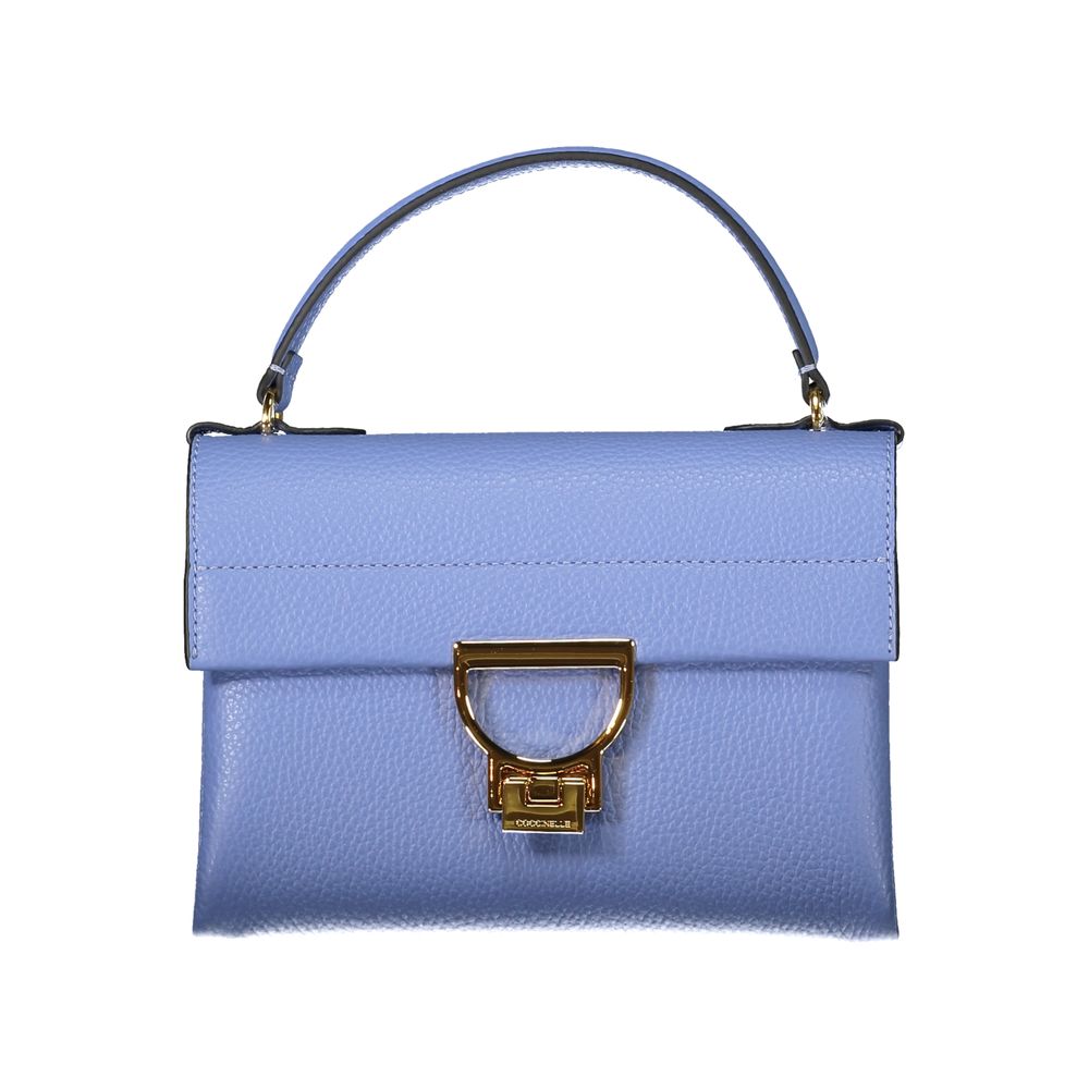 Coccinelle Hellblaue Leder Damen Handtasche