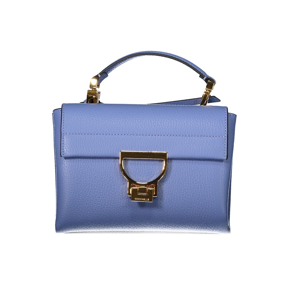 Coccinelle Hellblaue Leder Damen Handtasche