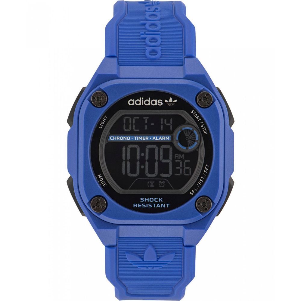 Adidas Blue Synthetic Digital Watch