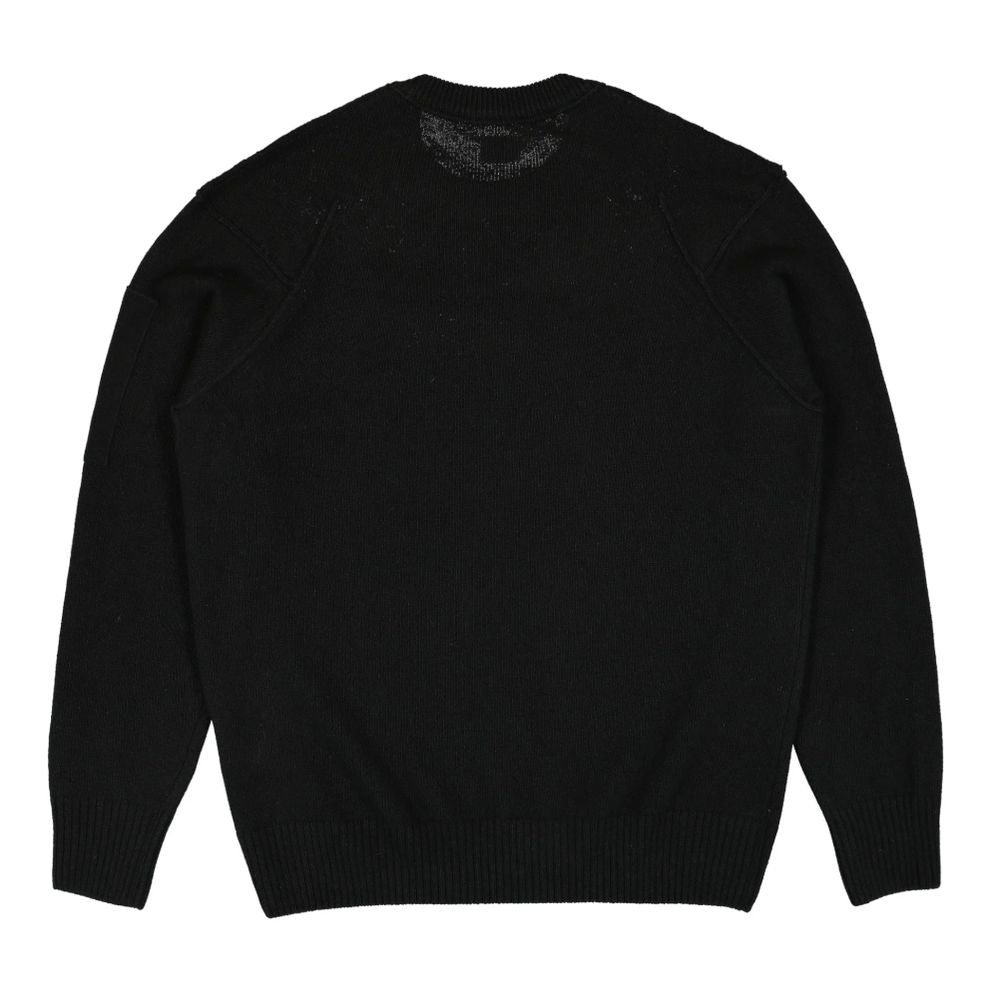 C.P. Company Schwarzer Wollpullover