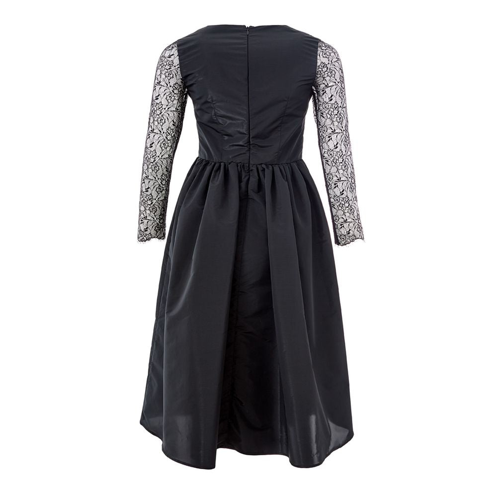 Lardini Elegant musta polyesterimekko