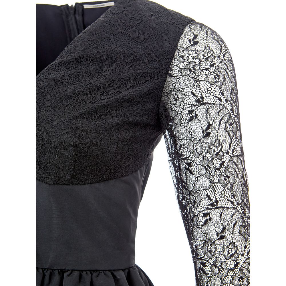 Lardini Elegant musta polyesterimekko
