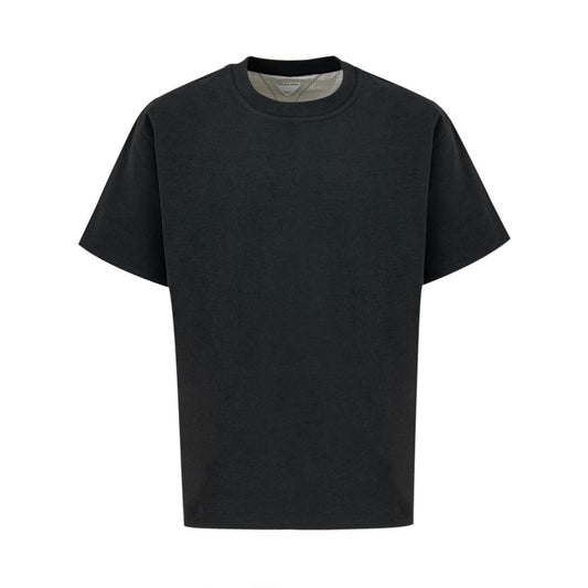 Bottega Veneta T-Shirt aus grauer Baumwolle