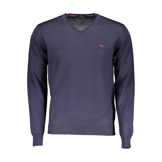 Harmont & Blaine Blauer Pullover aus Wolle für Männer