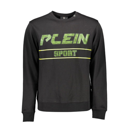 Plein Sport Schlichtes langärmeliges Sweatshirt mit Kontrastdetails