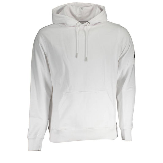 Calvin Klein Weißes Baumwoll-Sweatshirt für Männer