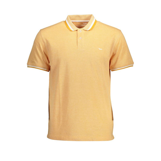 Harmont & Blaine Orangefarbenes Baumwoll-Poloshirt für Männer