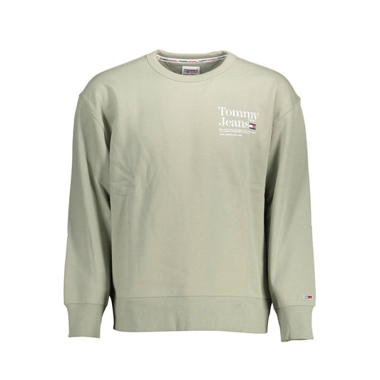 Tommy Hilfiger Grüner Baumwollpullover für Männer