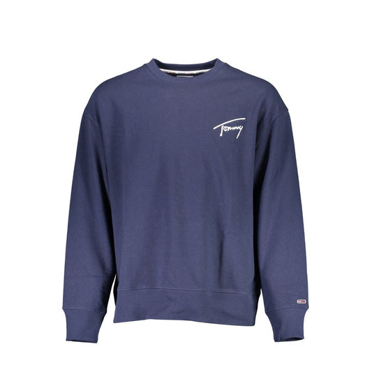 Tommy Hilfiger Blauer Baumwollpullover für Männer