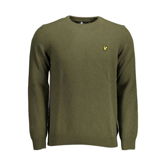 Lyle & Scott Grüner Pullover aus Wolle für Männer