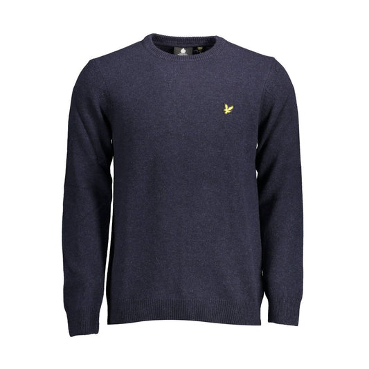 Lyle & Scott Blauer Pullover aus Wolle für Männer