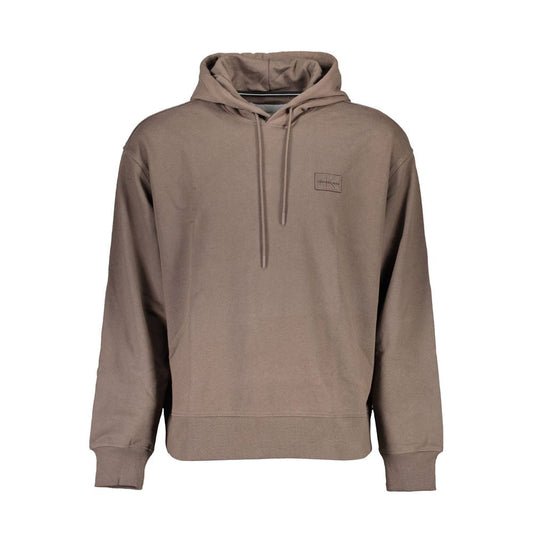 Calvin Klein Brauner Baumwollpullover für Männer