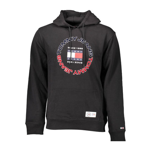 Tommy Hilfiger Schwarzer Baumwollpullover für Männer