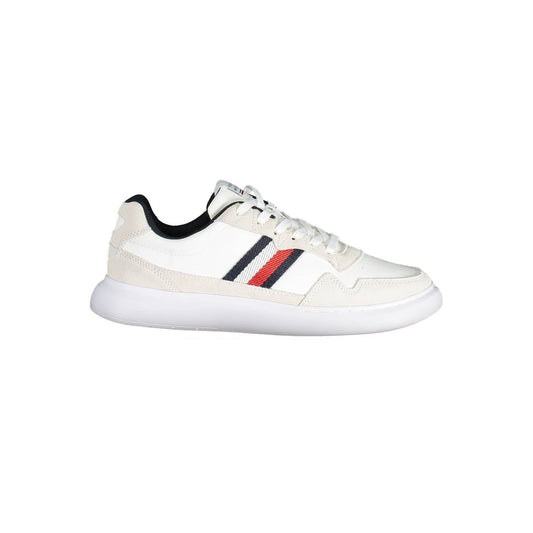 Tommy Hilfiger Weißes Leder Herren Sneaker