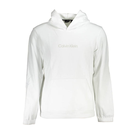 Calvin Klein Weißer Baumwollpullover für Männer