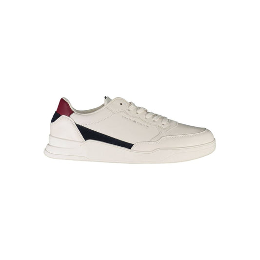 Tommy Hilfiger Weißes Leder Herren Sneaker