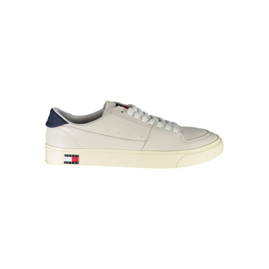 Tommy Hilfiger Weißes Leder Herren Sneaker