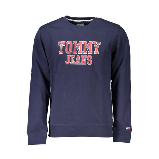 Tommy Hilfiger Blauer Baumwollpullover für Männer