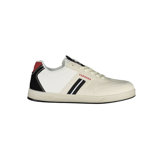 Carrera Weißes Eco Leder Herren Sneaker