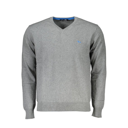 Harmont & Blaine Raffinierter Pullover mit V-Ausschnitt aus Baumwollmischung