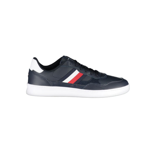 Tommy Hilfiger Blaue Polyethylen Herren Sneaker