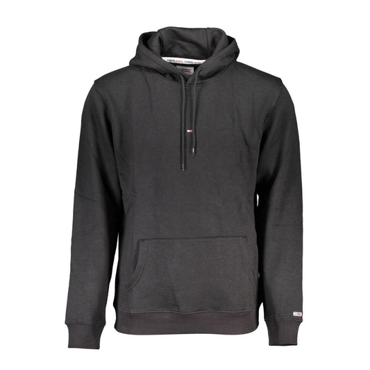 Tommy Hilfiger Schwarzes Baumwoll-Sweatshirt für Männer