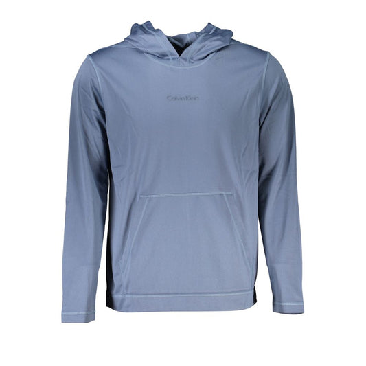 Calvin Klein Elegantes blaues Sweatshirt mit Kapuze - Sportlicher Chic für Männer