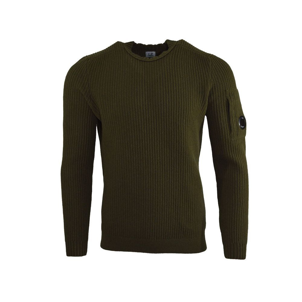 C.P. Company Grüner Pullover aus Wolle