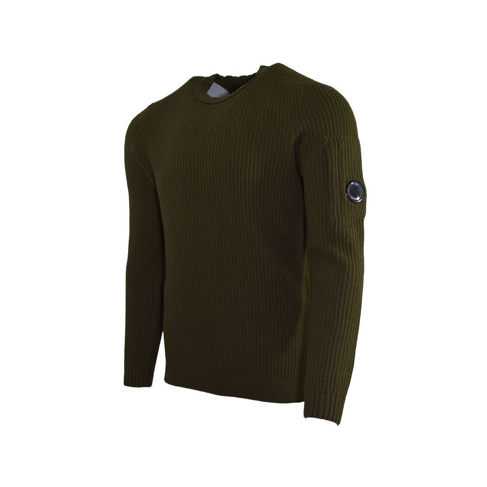 C.P. Company Grüner Pullover aus Wolle