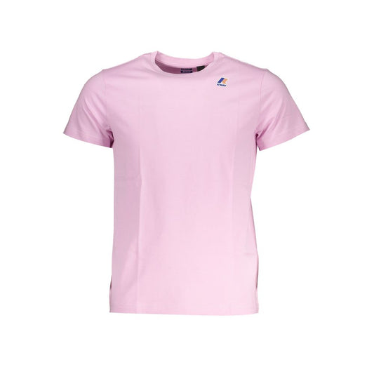 K-WAY Rosa T-Shirt aus Baumwolle