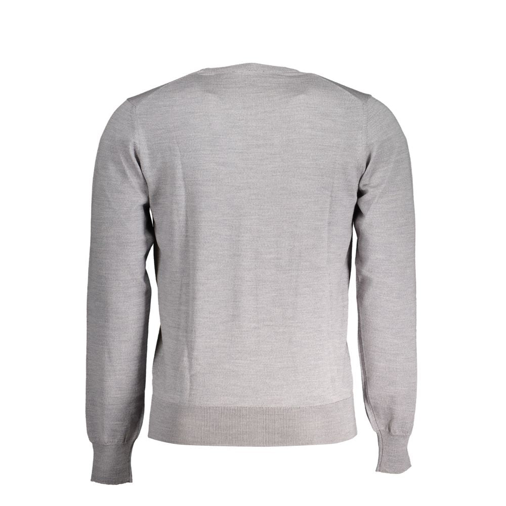 K-WAY Grauer Pullover aus Wolle