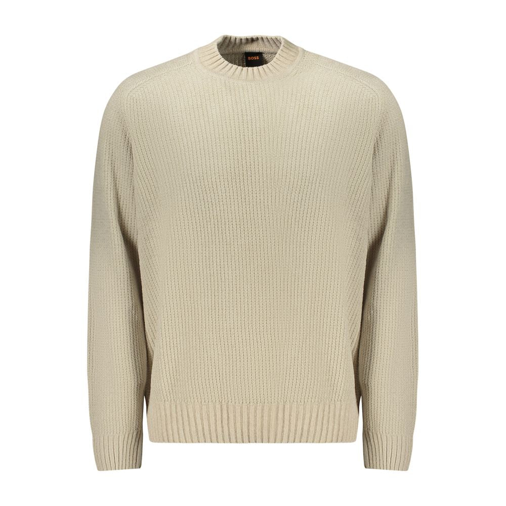 Hugo Boss Beige Baumwolle Männer Pullover