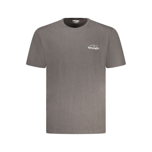 Wrangler Schwarzes T-Shirt aus Baumwolle