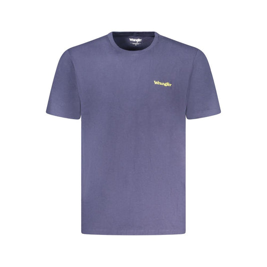 Wrangler T-Shirt aus blauer Baumwolle