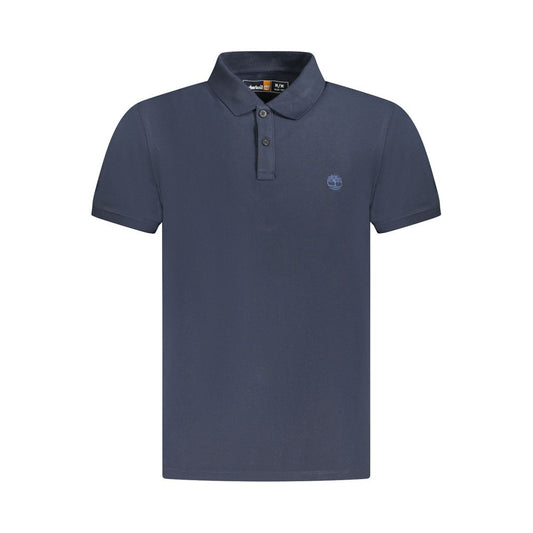 Timberland Blaues Baumwoll-Poloshirt für Männer