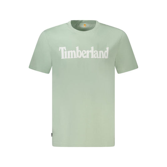 Timberland T-Shirt aus grüner Baumwolle