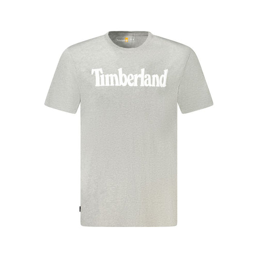 Timberland T-Shirt aus grauer Baumwolle