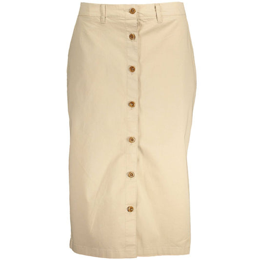 Gant Beige Baumwolle Frauen Rock