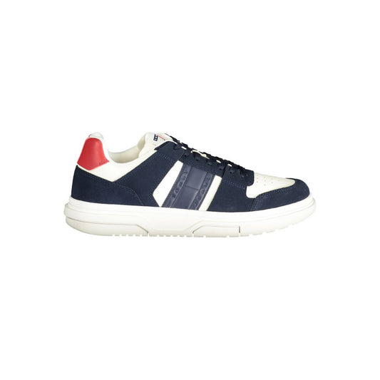 Tommy Hilfiger Blaue Leder Herren Sneaker