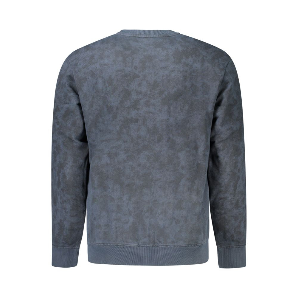 Hugo Boss Blauer Baumwollpullover für Männer