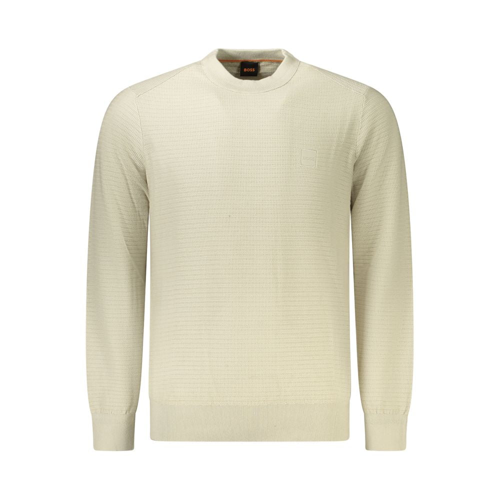 Hugo Boss Beige Baumwolle Männer Pullover