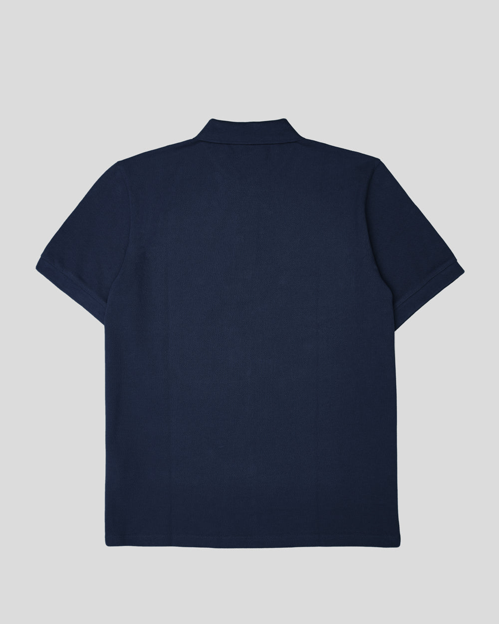 Burberry Marineblaues Polohemd mit Kragen aus Baumwolle