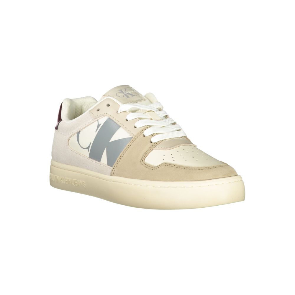 Calvin Klein Beige Polyester Herren Sneaker